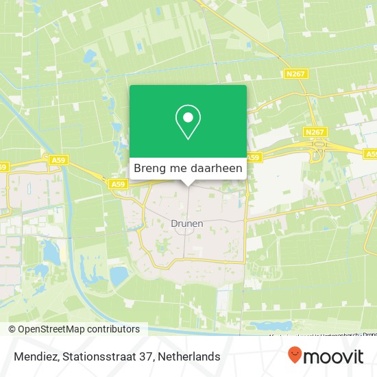 Mendiez, Stationsstraat 37 kaart