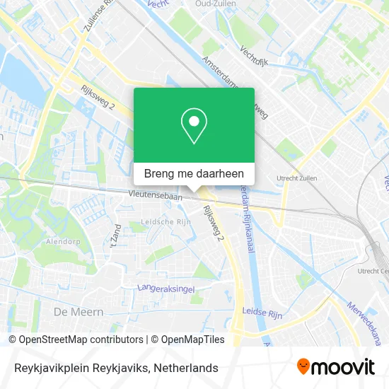Reykjavikplein Reykjaviks kaart