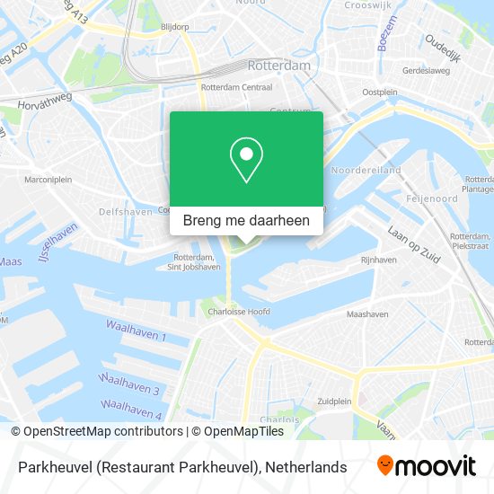 Parkheuvel (Restaurant Parkheuvel) kaart