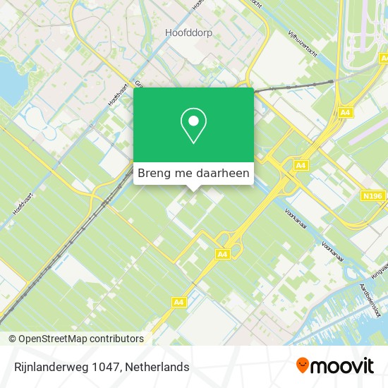 Rijnlanderweg 1047 kaart