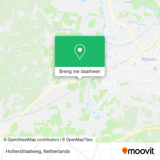Holterstraatweg kaart