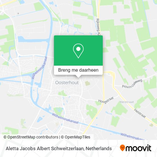 Aletta Jacobs Albert Schweitzerlaan kaart