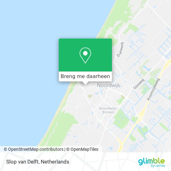 Slop van Delft kaart