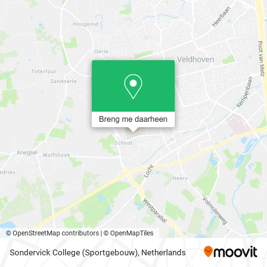 Sondervick College (Sportgebouw) kaart