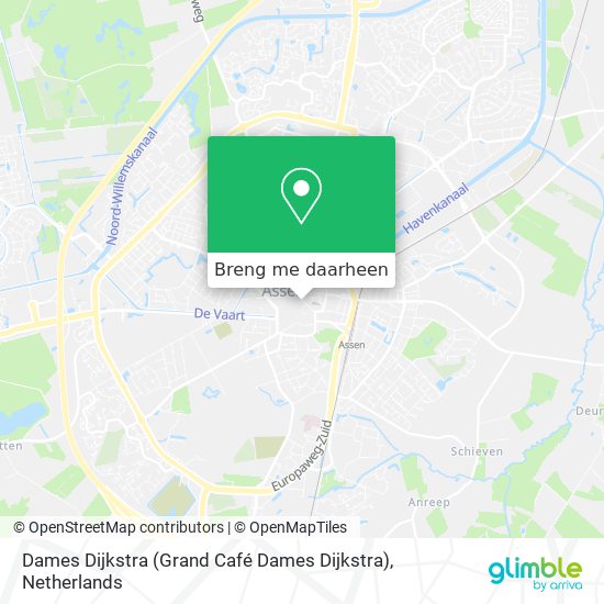 Dames Dijkstra (Grand Café Dames Dijkstra) kaart