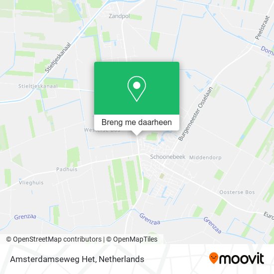 Amsterdamseweg Het kaart