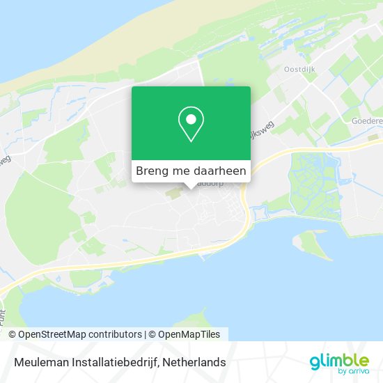 Meuleman Installatiebedrijf kaart