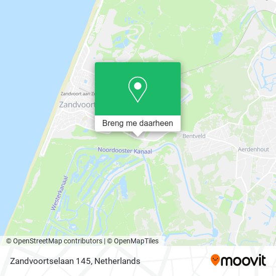 Zandvoortselaan 145 kaart