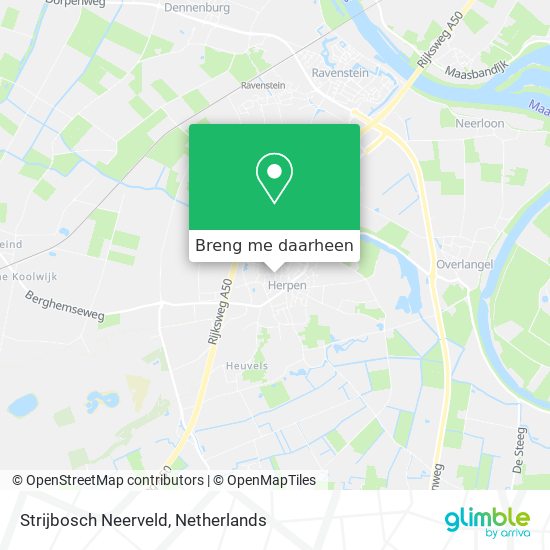 Strijbosch Neerveld kaart