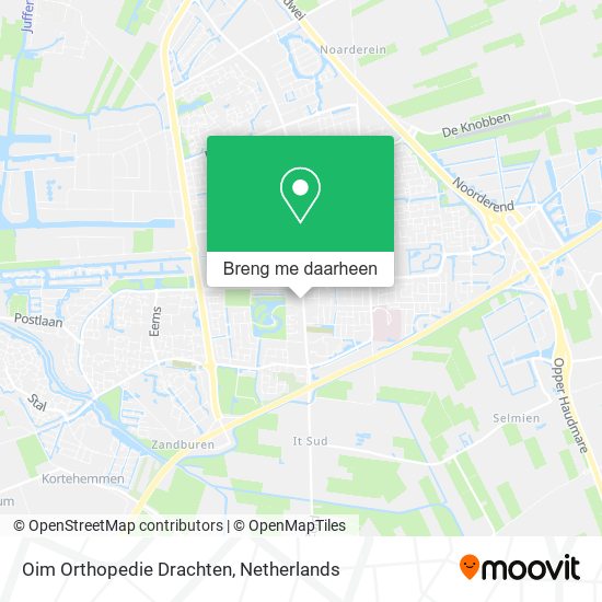 Oim Orthopedie Drachten kaart