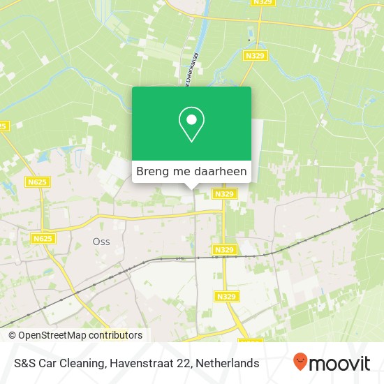 S&S Car Cleaning, Havenstraat 22 kaart