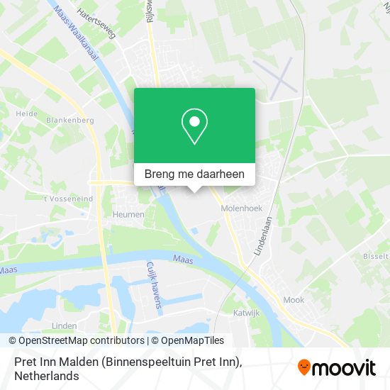 Pret Inn Malden (Binnenspeeltuin Pret Inn) kaart