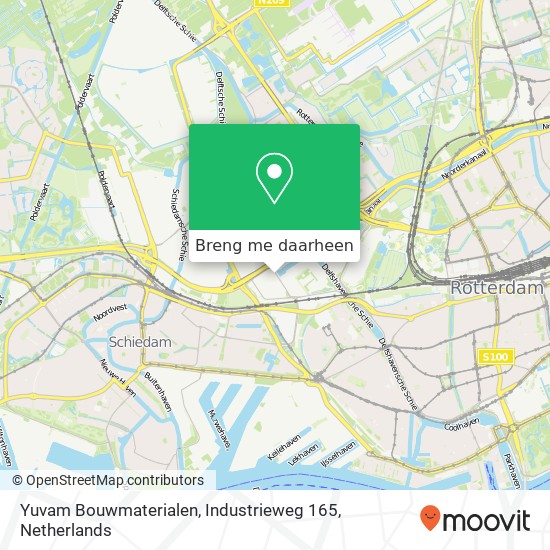 Yuvam Bouwmaterialen, Industrieweg 165 kaart