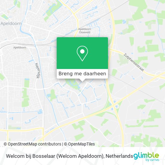 Welcom bij Bosselaar (Welcom Apeldoorn) kaart