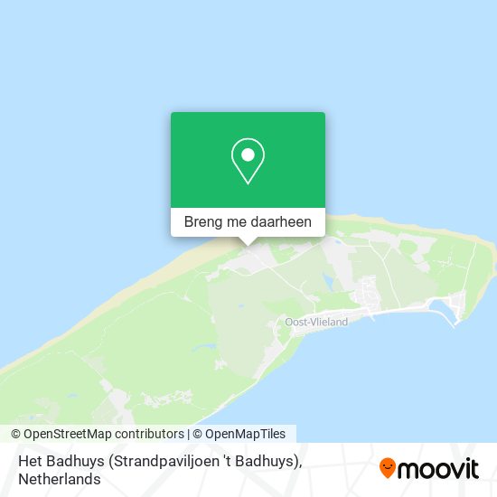 Het Badhuys (Strandpaviljoen 't Badhuys) kaart