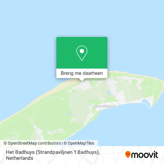 Het Badhuys (Strandpaviljoen 't Badhuys) kaart