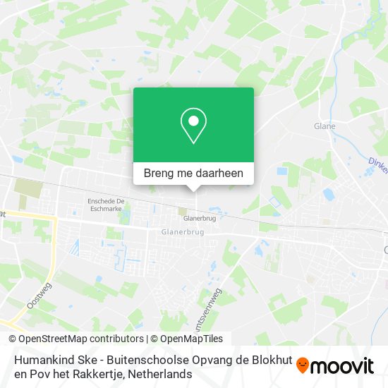 Humankind Ske - Buitenschoolse Opvang de Blokhut en Pov het Rakkertje kaart