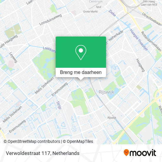 Verwoldestraat 117 kaart