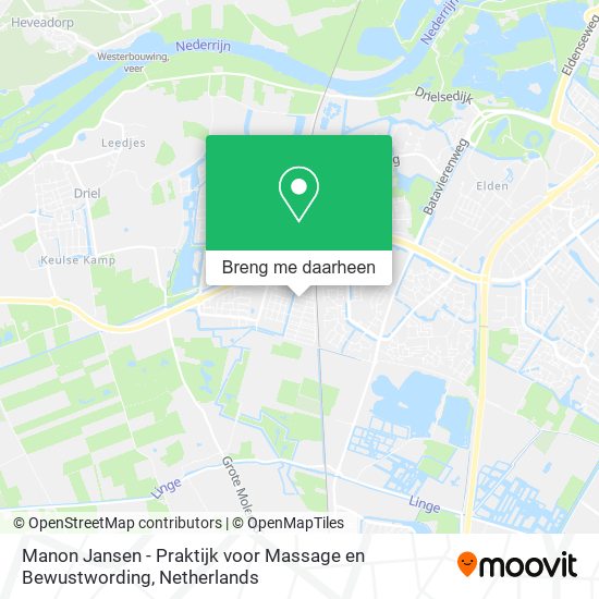 Manon Jansen - Praktijk voor Massage en Bewustwording kaart