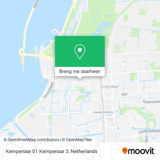 Kempenaar 01 Kempenaar 3 kaart