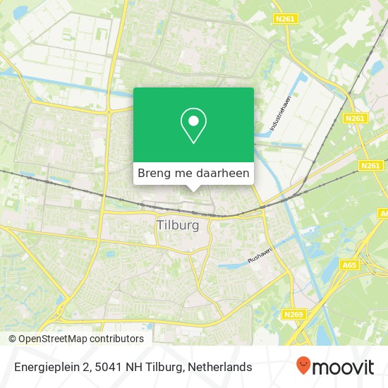 Energieplein 2, 5041 NH Tilburg kaart