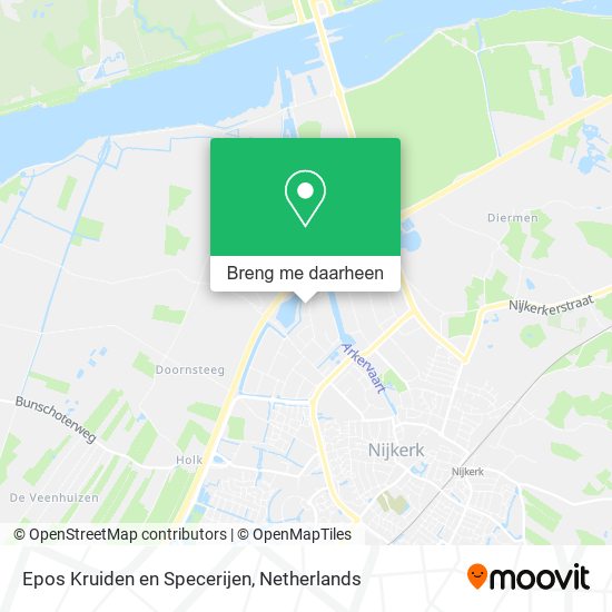 Epos Kruiden en Specerijen kaart