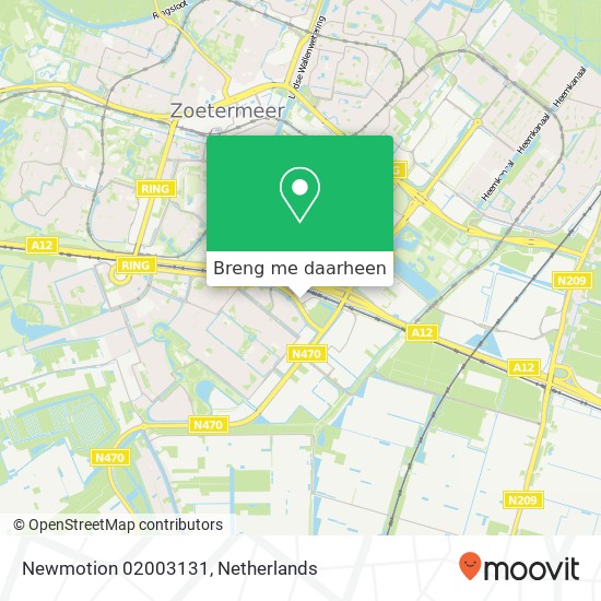 Newmotion 02003131 kaart