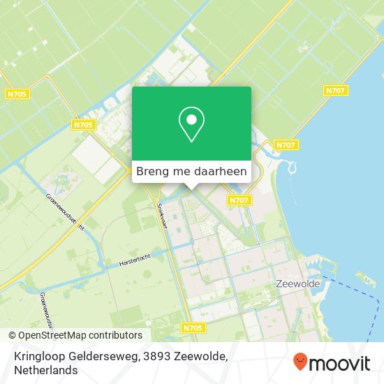 Kringloop Gelderseweg, 3893 Zeewolde kaart