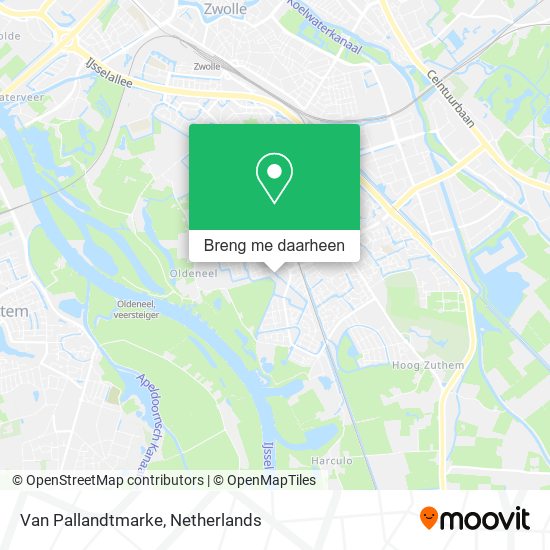 Van Pallandtmarke kaart