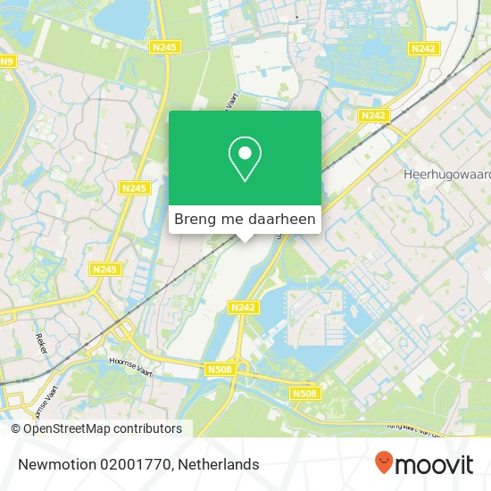 Newmotion 02001770 kaart