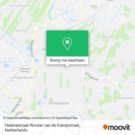 Helenastraat Wouter van de Kampstraat kaart