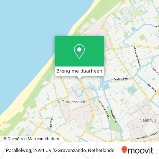 Parallelweg, 2691 JV 's-Gravenzande kaart