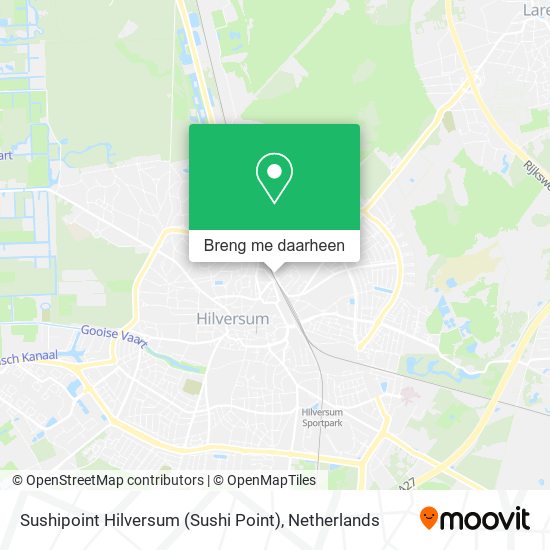 Sushipoint Hilversum (Sushi Point) kaart