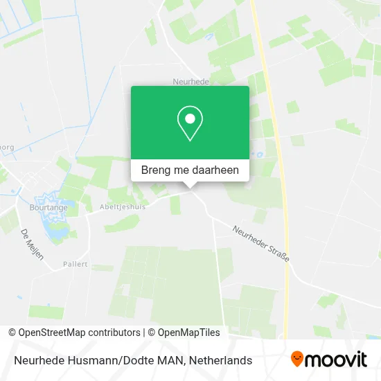 Neurhede Husmann/Dodte MAN kaart