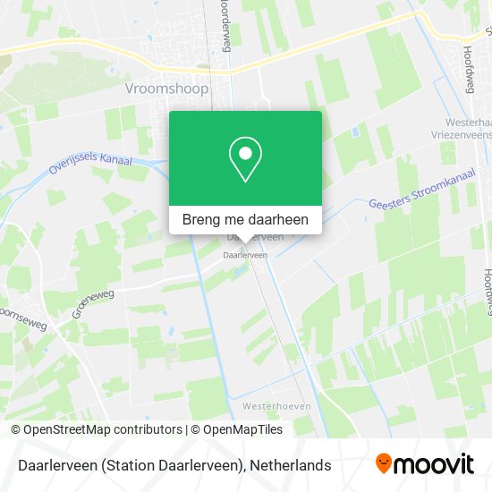 Daarlerveen (Station Daarlerveen) kaart