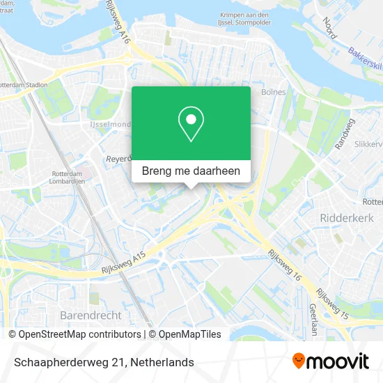 Schaapherderweg 21 kaart