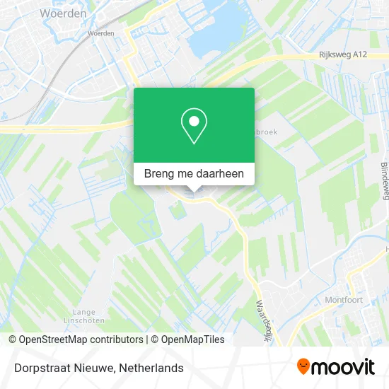 Dorpstraat Nieuwe kaart
