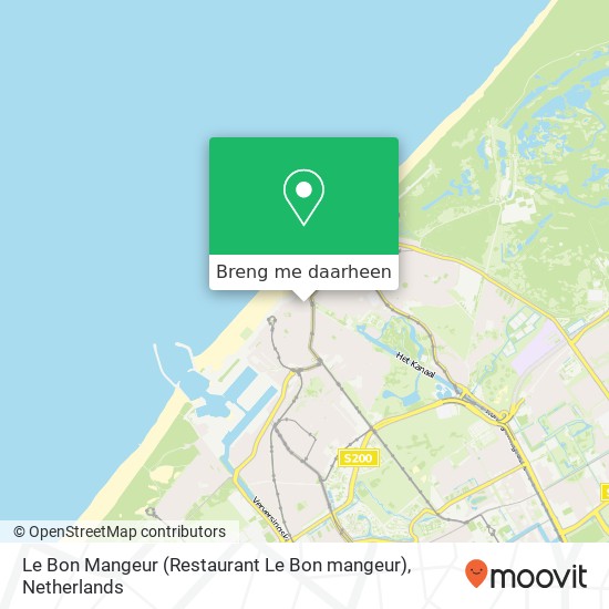 Le Bon Mangeur (Restaurant Le Bon mangeur) kaart