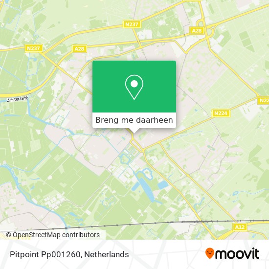 Pitpoint Pp001260 kaart