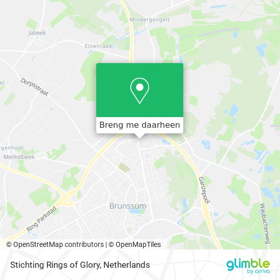 Stichting Rings of Glory kaart