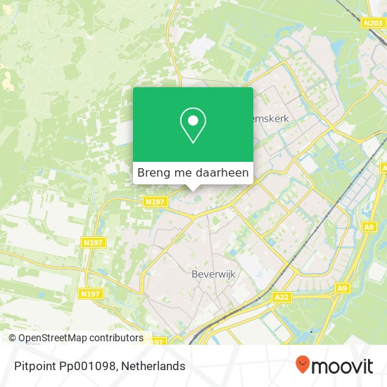 Pitpoint Pp001098 kaart