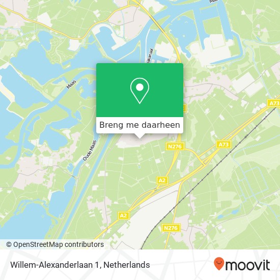 Willem-Alexanderlaan 1 kaart