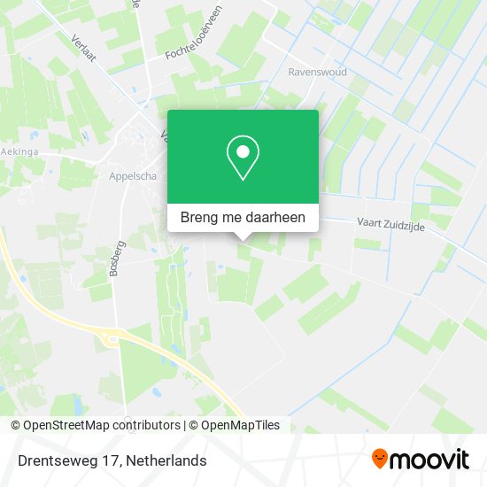 Drentseweg 17 kaart