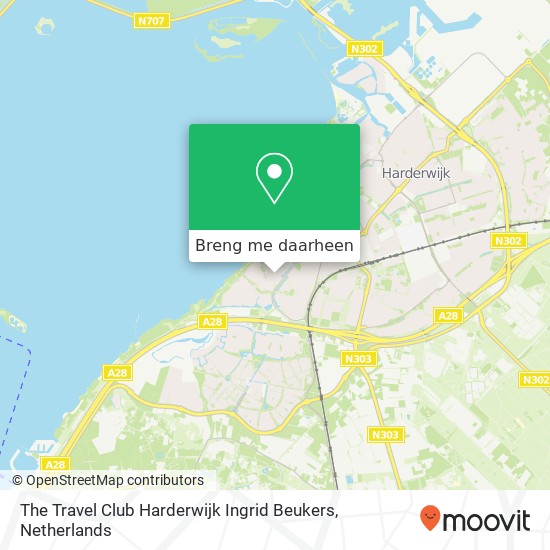 The Travel Club Harderwijk Ingrid Beukers kaart