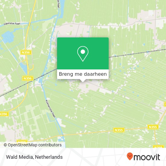 Wald Media kaart