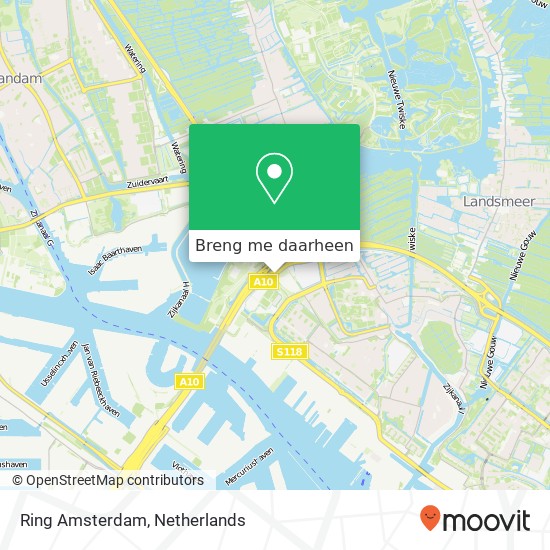 Ring Amsterdam kaart