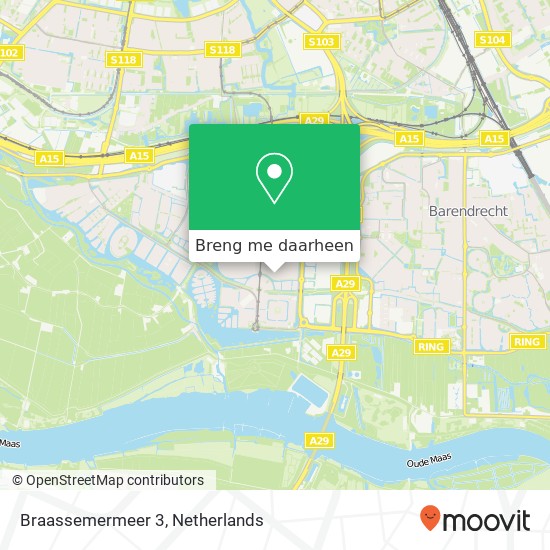 Braassemermeer 3 kaart