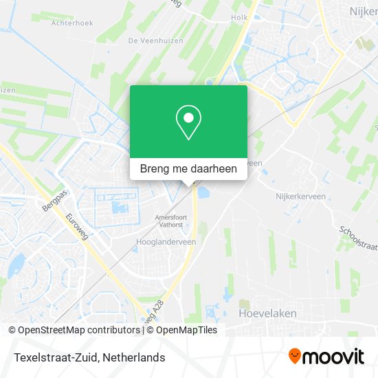 Texelstraat-Zuid kaart