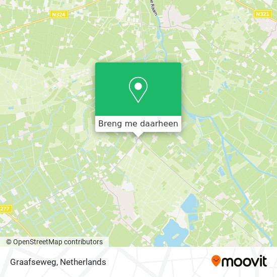 Graafseweg kaart