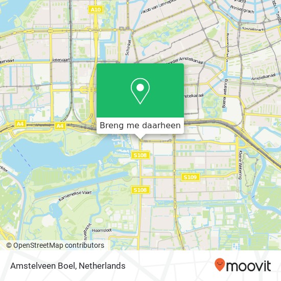 Amstelveen Boel kaart